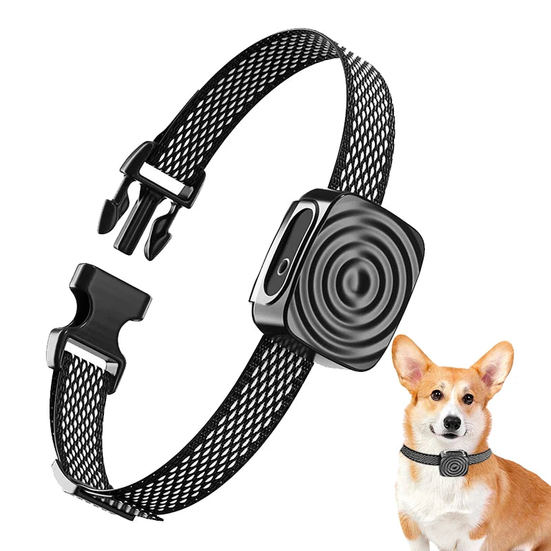 Pet Dog Anti Bark Device USB Ultrasonic Intelligent Electric Training Stop Barking Vibration Water Proof Collar Pet Products